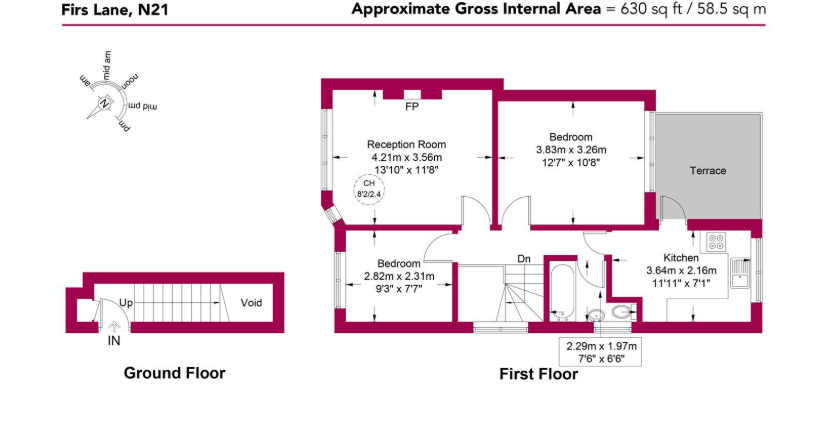 2 Bedroom Maisonette For Sale